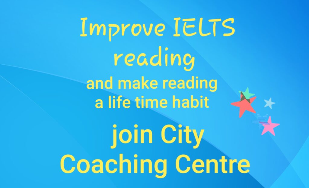 Prepare for IELTS at City Coaching Centre